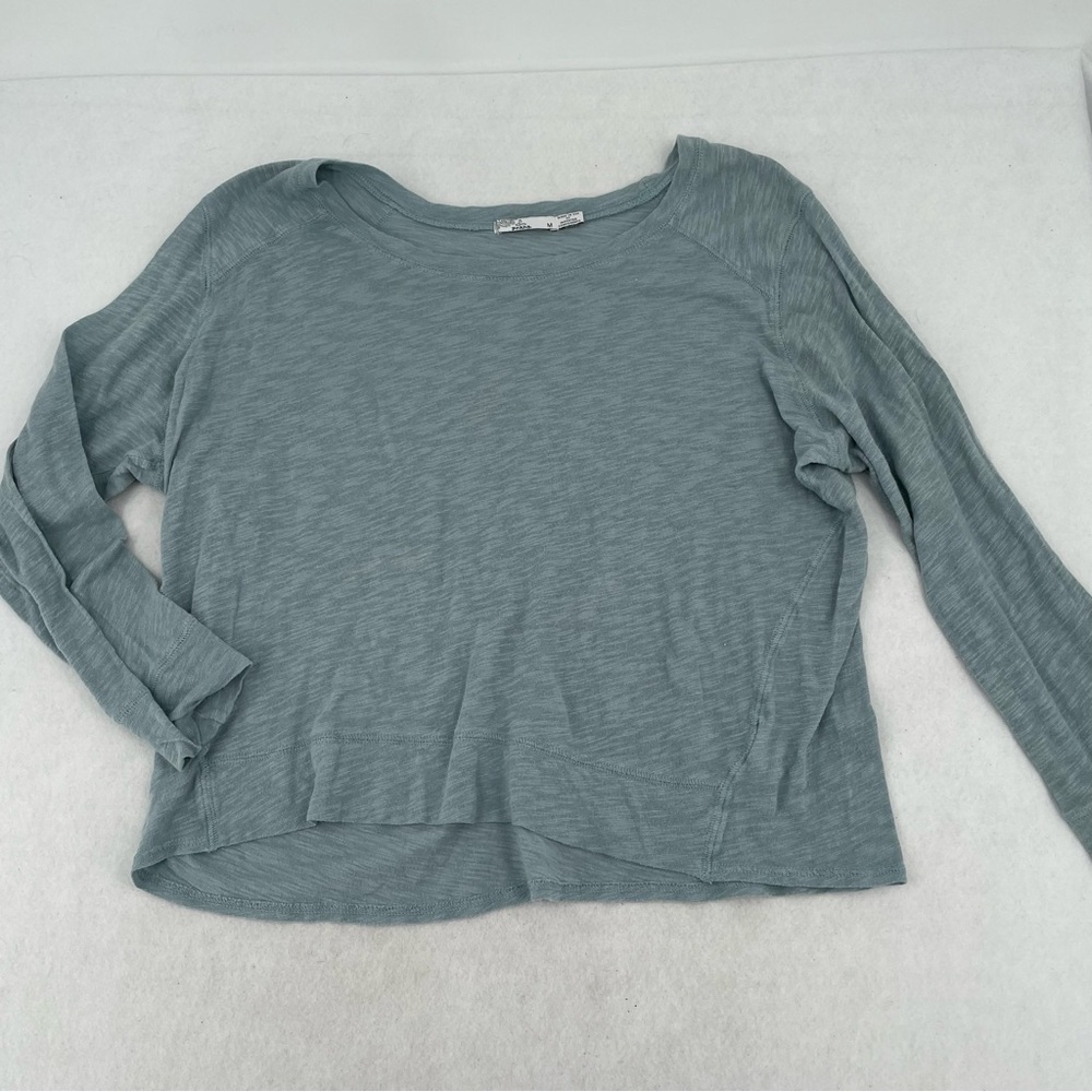 Prana Long Sleeve Tee in Soft Blue